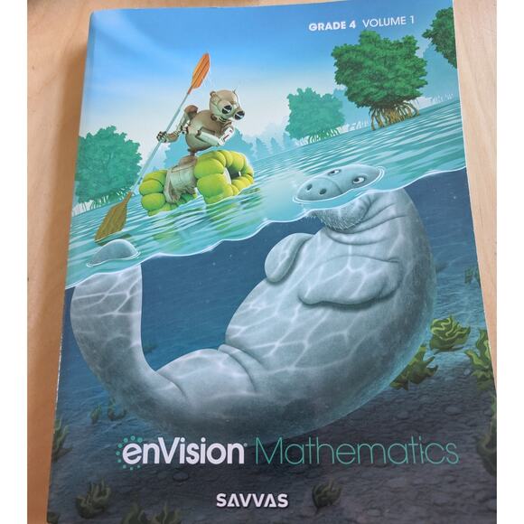 🧨Envision Mathematics Grade 4 Vol. 1 Workbook - Picture 1 of 3